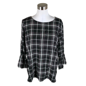 Unisex Tom Tailor - Blouse, size 40 - Black (1)