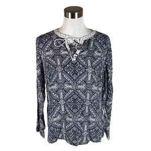 Unisex Tom Tailor - Blouse, size 40 - Blue (1)