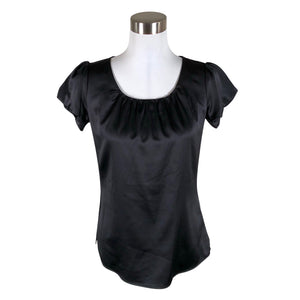 Unisex Esprit - Short-sleeved blouse, size 36 - Black (1)