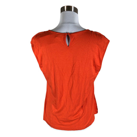Unisex Ril's - Short-sleeved blouse, size 38 - Orange (2)