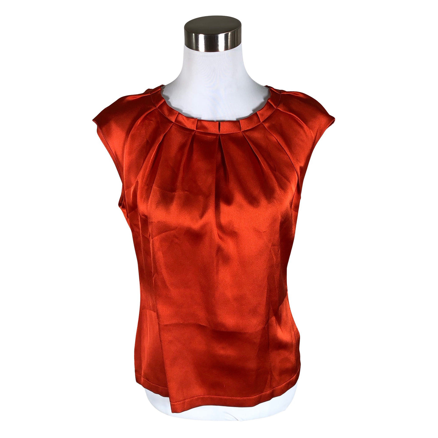 Unisex Ril's - Short-sleeved blouse, size 38 - Orange (1)