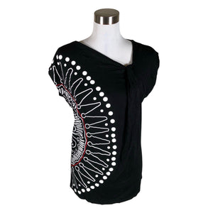 Unisex Desigual - T-shirt, size 38 - Black (1)