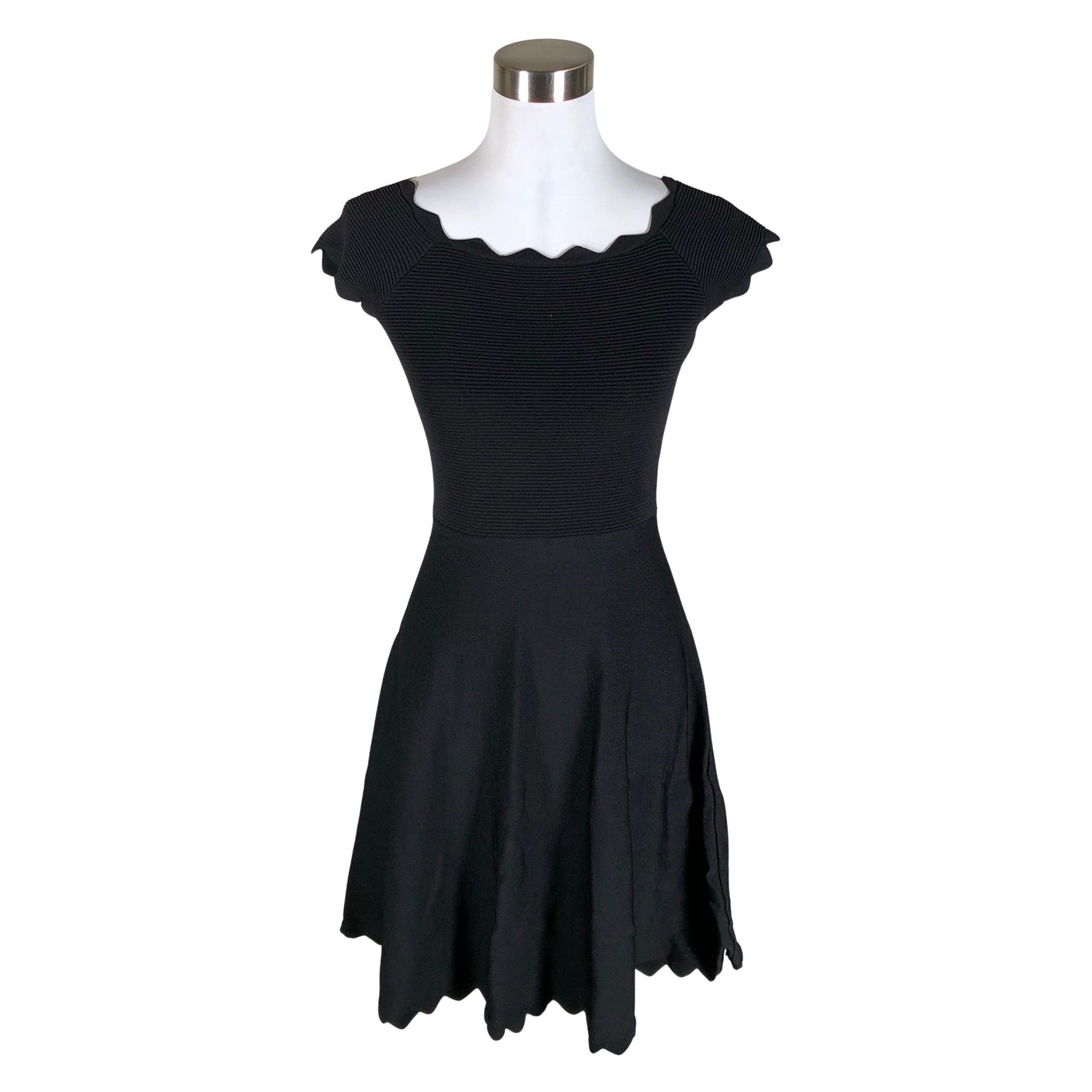 Unisex Derhy - Tricot dress, size 36 - Black (1)