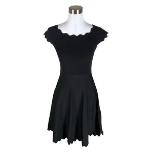 Unisex Derhy - Tricot dress, size 36 - Black (1)