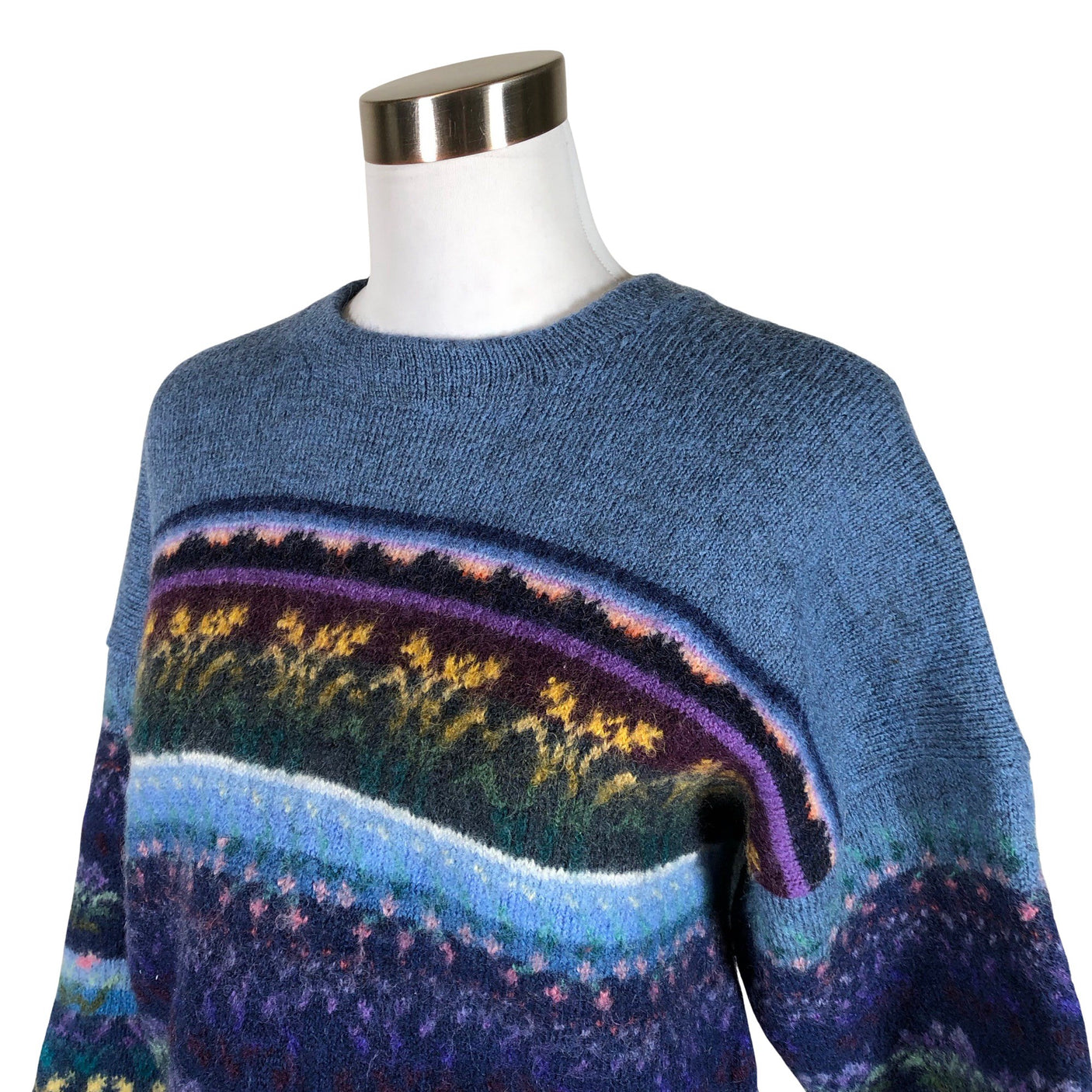 Unisex Beyond Retro - Sweater, size 36 - Blue (3)