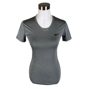 Unisex Nike - Sports shirt, short sleeve, size 36 - Gray (1)