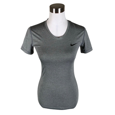 Unisex Nike - Sports shirt, short sleeve, size 36 - Gray ()