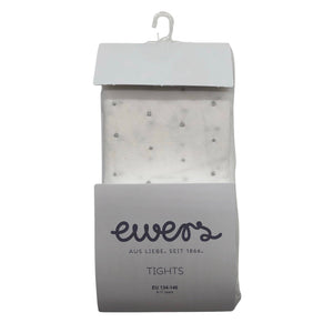 Unisex Ewers - Stockings, thin, size 134 - 140 - White (1)