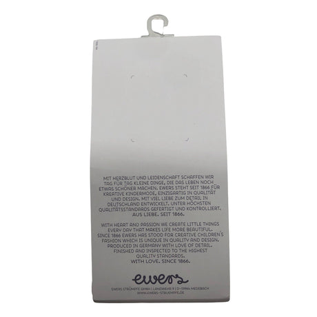 Unisex Ewers - Stockings, thin, size 134 - 140 - White (2)