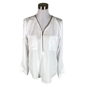 Unisex Calvin Klein - Blouse, size 38 - White (1)