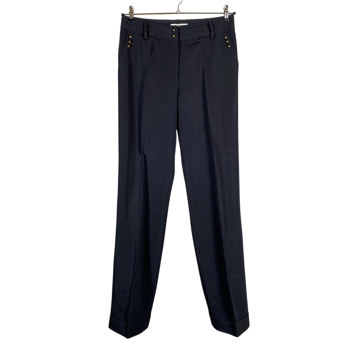 Unisex Gerard Darel - Straight leg trousers, size 42 - Black (1)