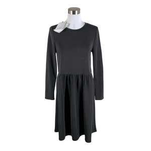 Unisex Selected - Tricot dress, size 36 - Black (1)