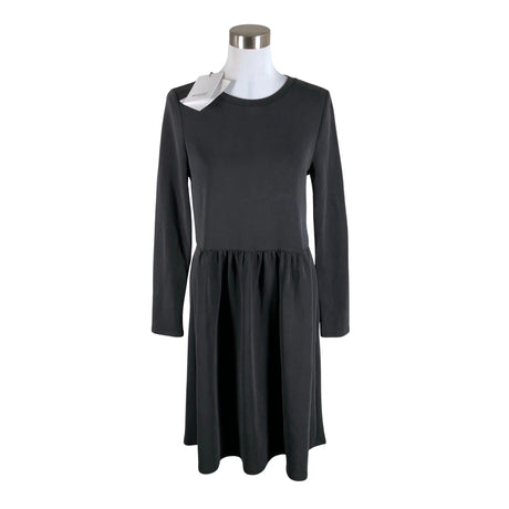 Unisex Selected - Tricot dress, size 36 - Black ()