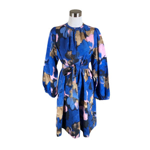 Unisex Selected - Schiffon dress, size 36 - Blue (1)