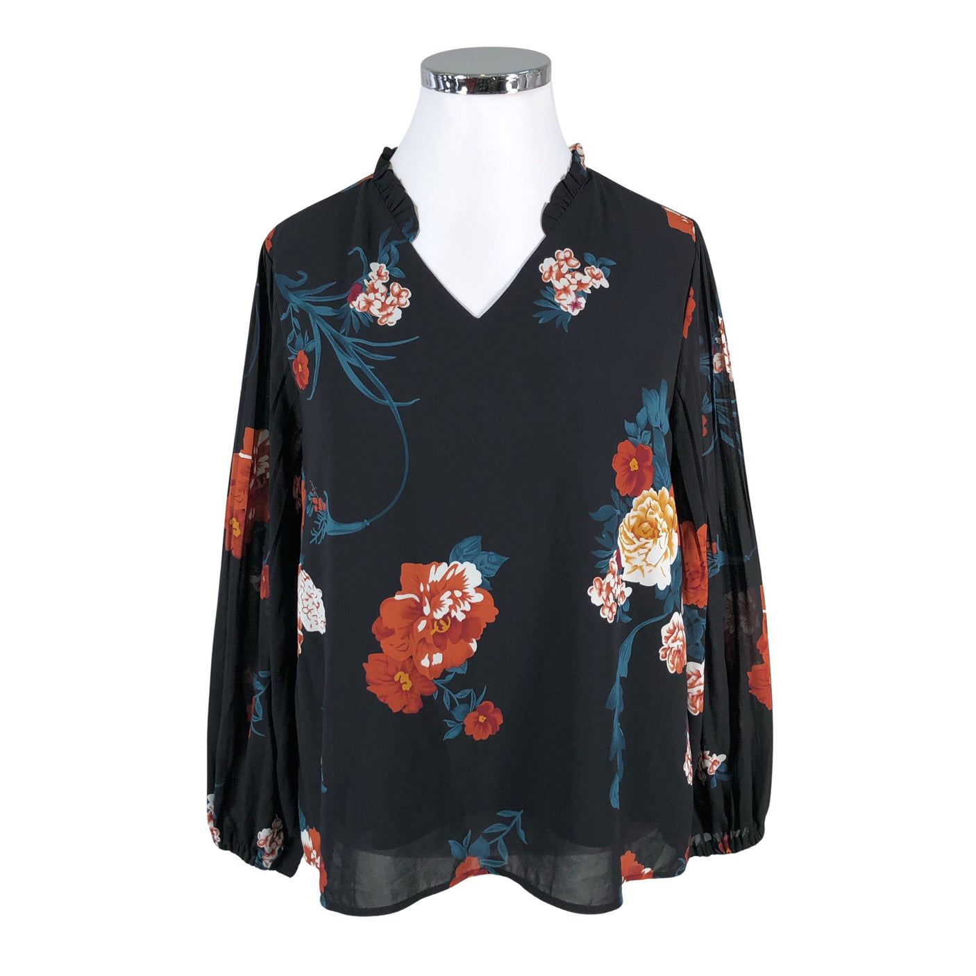Unisex Fransa - Blouse, size 42 - Black (1)