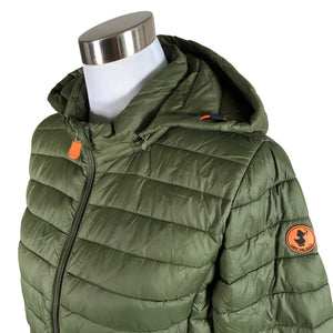Unisex Save The Duck - Lightly padded jacket, size 38 - Green (3)