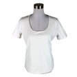 Unisex Repeat - T-shirt, size 40 - White ()