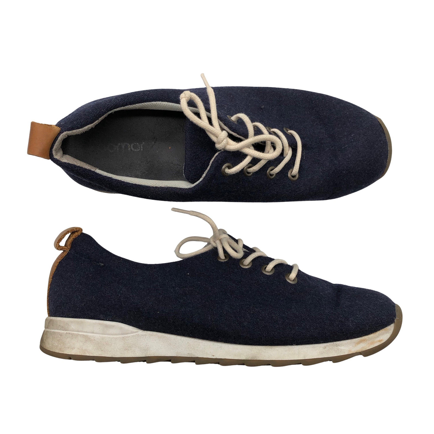 Unisex Pomar - Casual sneakers, size 40 - Blue (1)