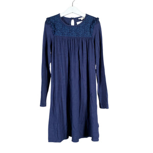 Unisex POMPdeLUX - Tricot dress, size 128 - 134 - Blue (1)