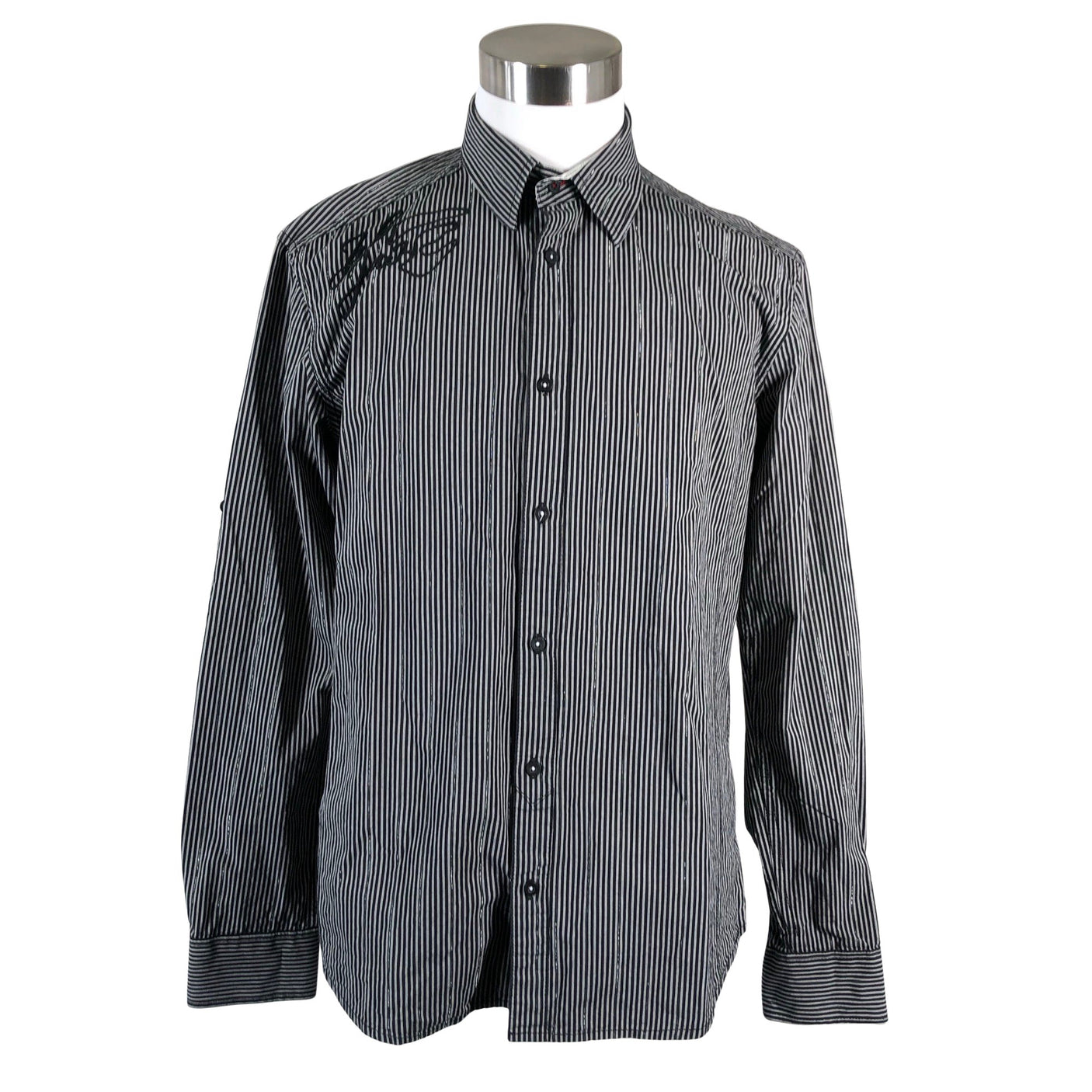 Unisex Jack & Jones - Collared shirt, size L - Gray (1)