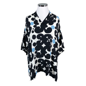 Unisex Marimekko - Schiffon tunic, size 42 - Natural white (1)