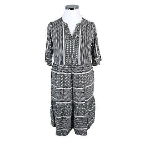 Unisex Soyaconcept - Schiffon dress, size 42 - Natural white ()