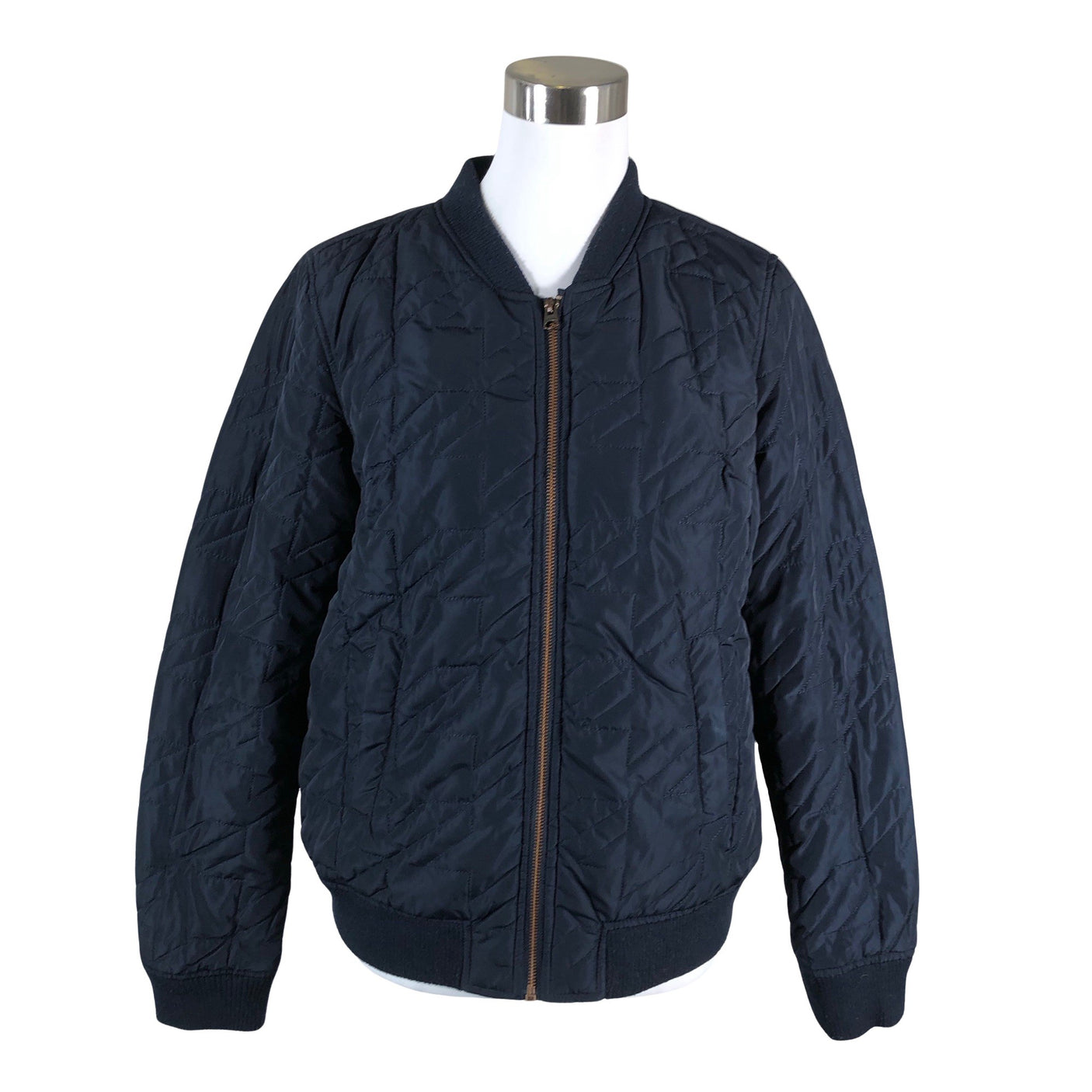 Unisex Lindex - Quilted jacket, size 38 - Blue (1)