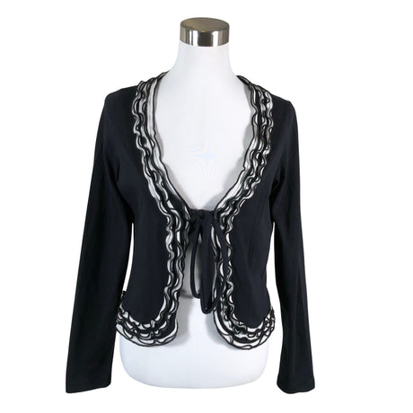 Unisex Bandolera - Tricot bolero, size 40 - Black ()