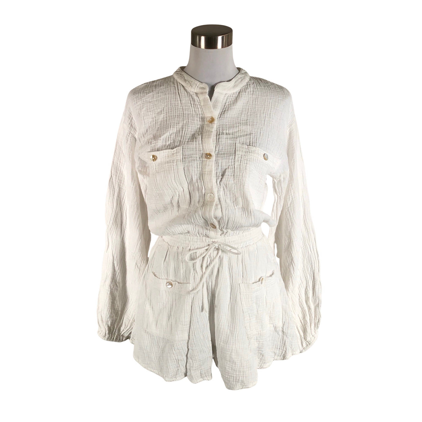 Unisex Sabo Skirt - Dress, size 36 - White (1)