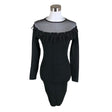Unisex Bluoltre - Knit dress, size 36 - Black ()