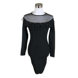 Unisex Bluoltre - Knit dress, size 36 - Black (1)