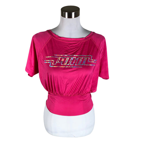 Unisex Puma - Sports shirt, short sleeve, size 36 - Pink ()