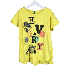 Unisex Benetton - T-shirt, size 146 - 152 - Yellow (1)