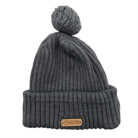 Unisex Super Yellow - Winter beanie, size 42 - 44 cm - Gray ()