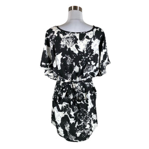 Unisex Lindex - Schiffon tunic, size 36 - Black (2)