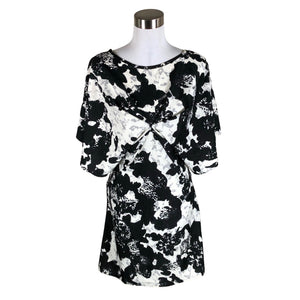Unisex Lindex - Schiffon tunic, size 36 - Black (1)