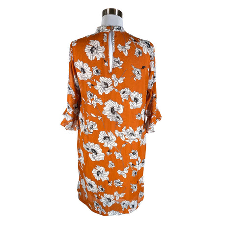 Unisex Co'couture - Schiffon dress, size 36 - Orange (2)
