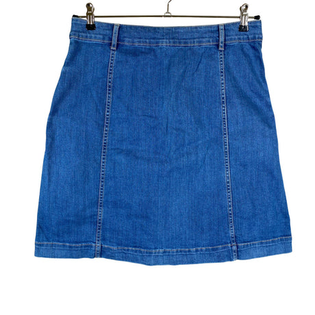 Unisex Lindex - Denim skirt, size 38 - Blue (2)