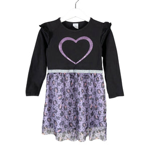 Unisex Lindex - Tricot dress, size 98 - 104 - Gray (1)