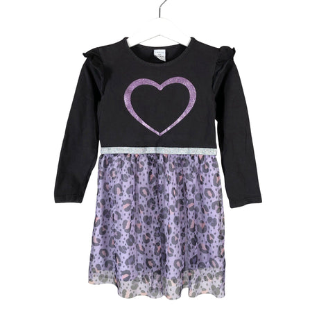 Unisex Lindex - Tricot dress, size 98 - 104 - Gray ()