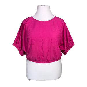 Unisex Lindex - Short-sleeved blouse, size 44 - Pink (1)