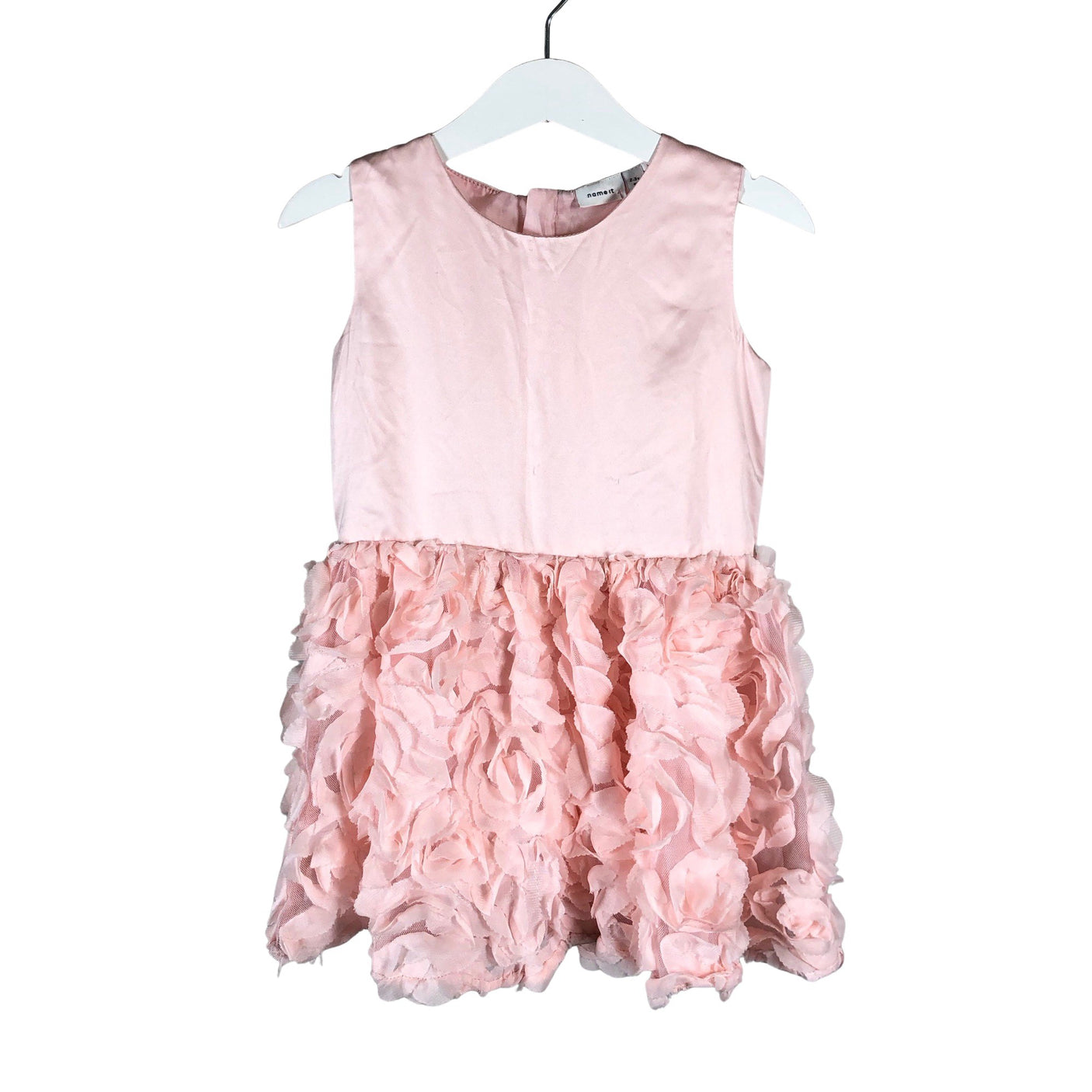 Unisex Name It - Party dress, size 92 - 98 - Light pink (1)
