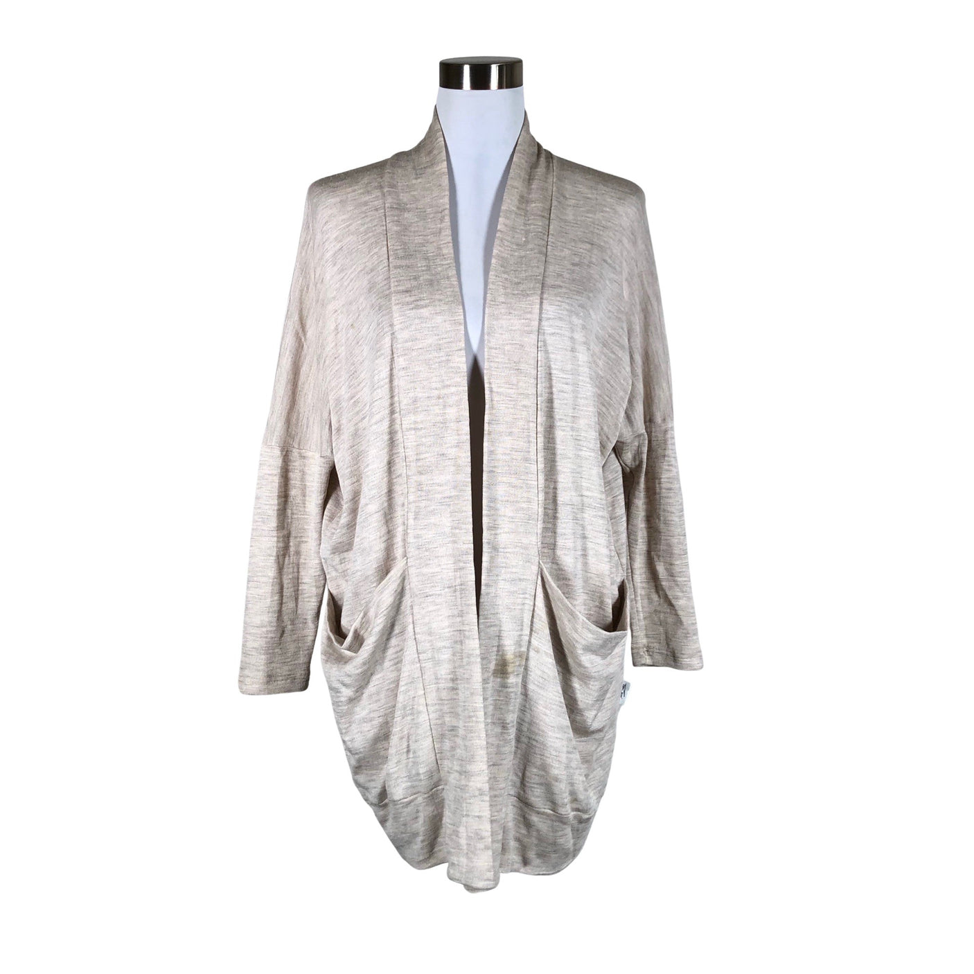 Unisex Tam Silk - Cardigan, size 38 - Beige (1)