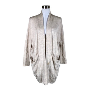 Unisex Tam Silk - Cardigan, size 38 - Beige (1)