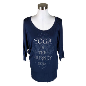 Unisex Deha - Tricot tunic, size 40 - Blue (1)