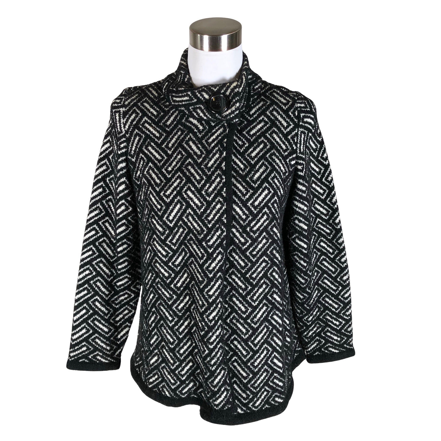 Unisex Atelier Goldner Schnitt - Cardigan, size 40 - Black (1)