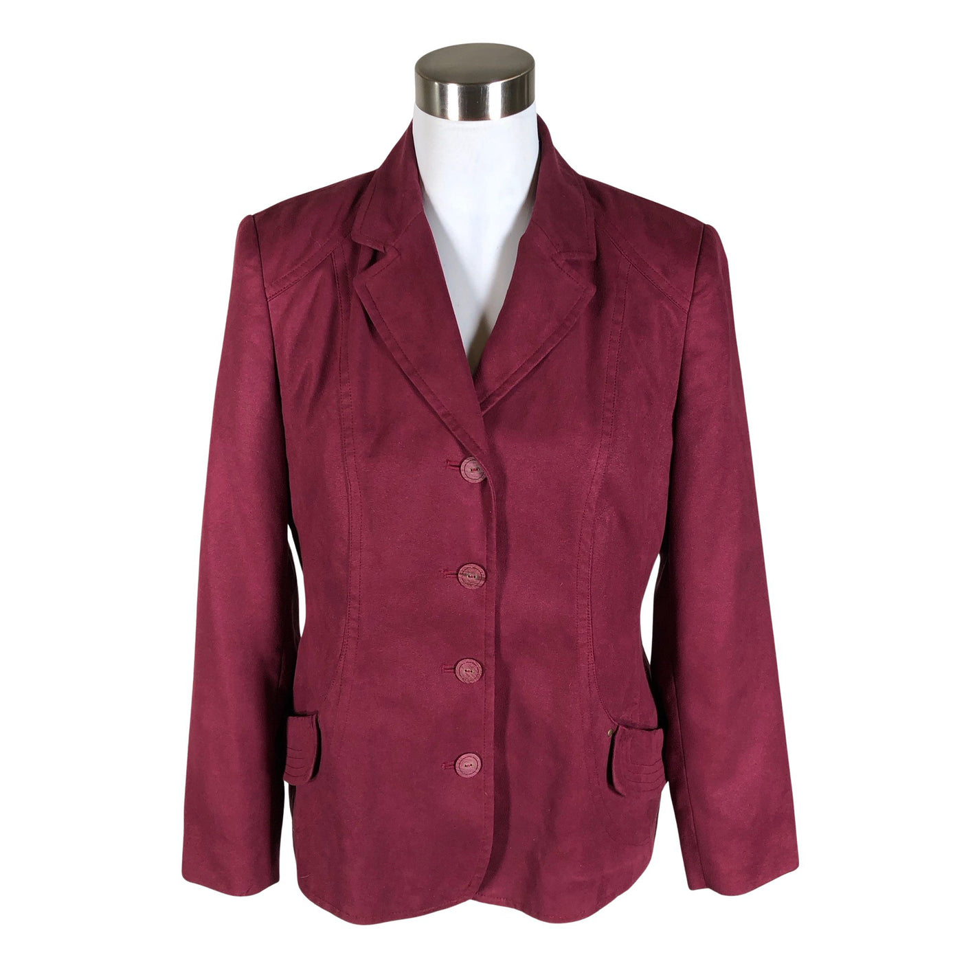 Unisex Atelier Goldner Schnitt - Jacket, size 40 - Wine red (1)
