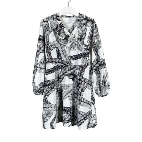 Unisex Handmade - Tricot dress, size 122 - 128 - White ()