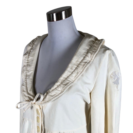Unisex House of Lola - Sweat jacket, size 40 - Natural white (2)