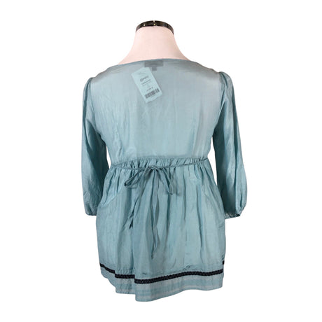 Unisex Warehouse - Schiffon tunic, size 42 - Light blue (2)